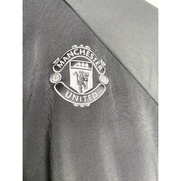 Adidas Mens Manchester United Treble Winners Futbol Soccer Full Zip Track Medium - Picture 3 of 10